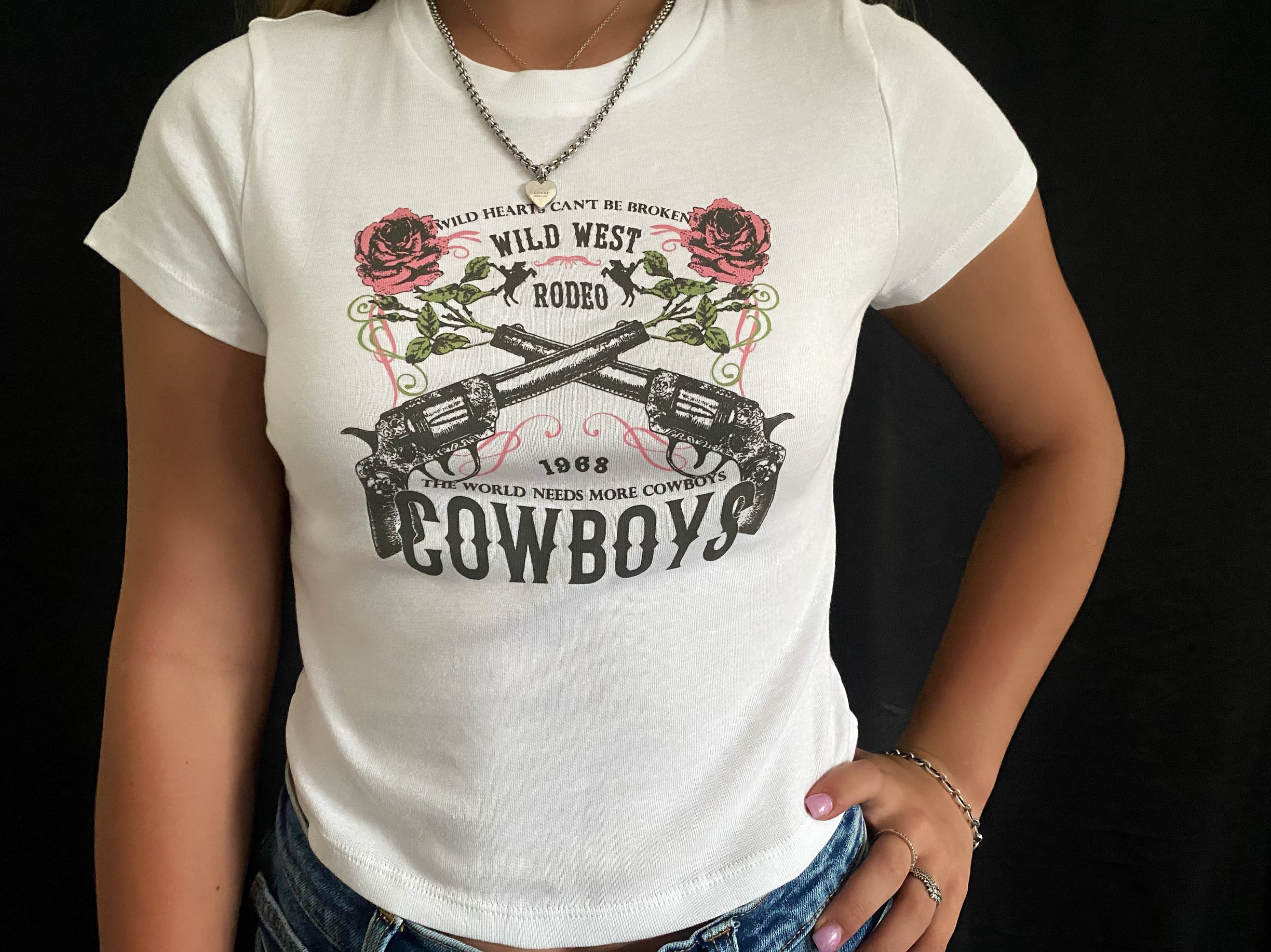 Cowboys Tee  Wild Hearts Boutique