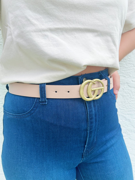 Tan & Gold Belt