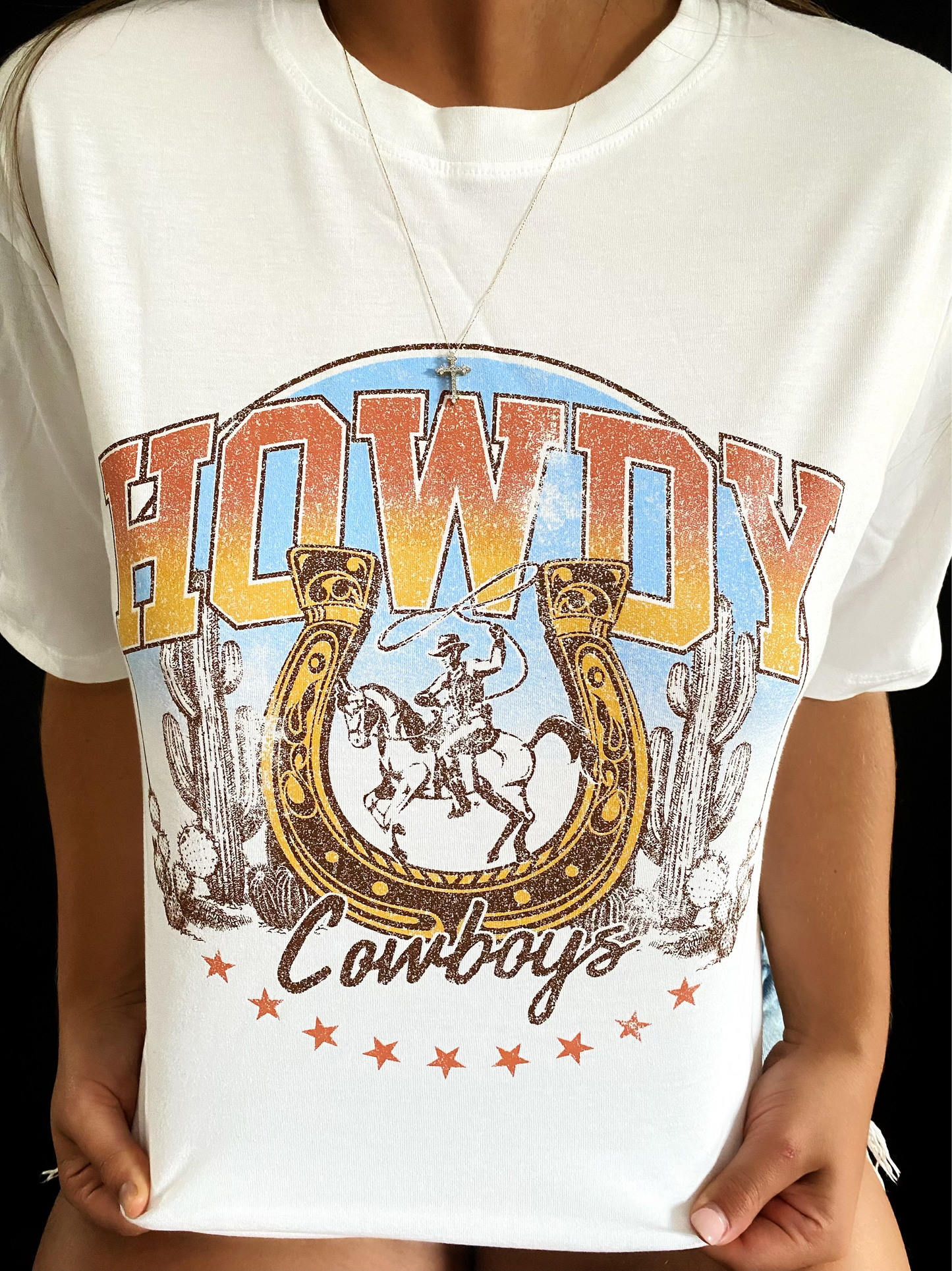 Howdy Cowboys Top